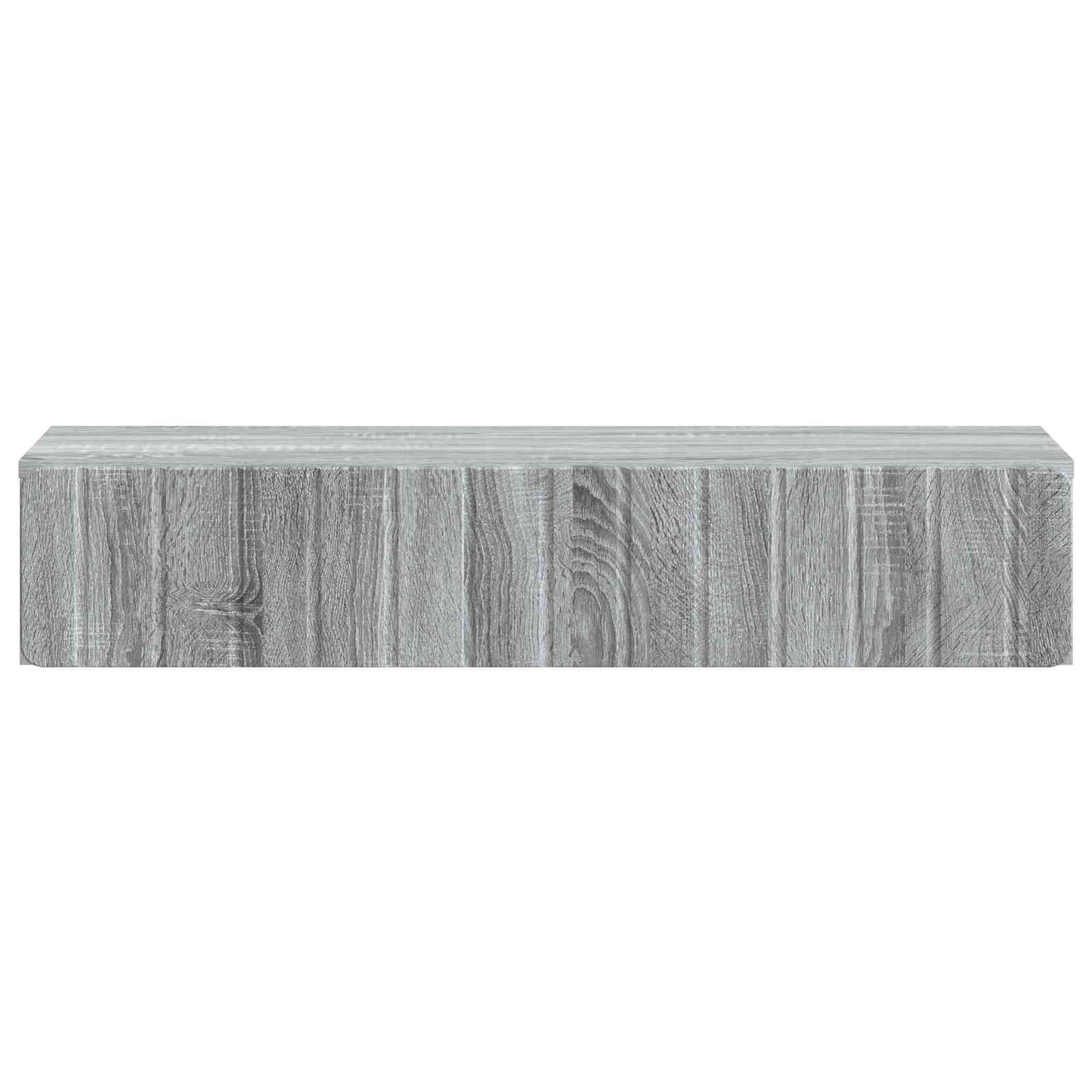 vidaXL Wall-Mounted Side Table Grey Sonoma 87.5 x 34.5 x 17 cm 5