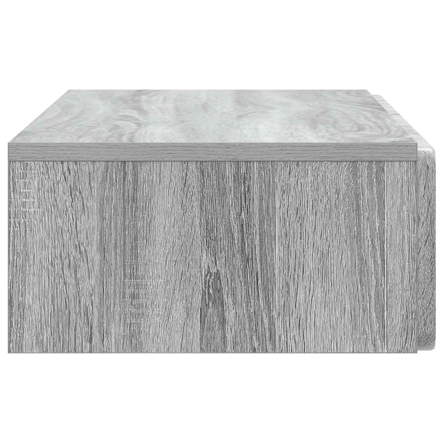 vidaXL Wall-Mounted Side Table Grey Sonoma 87.5 x 34.5 x 17 cm 6