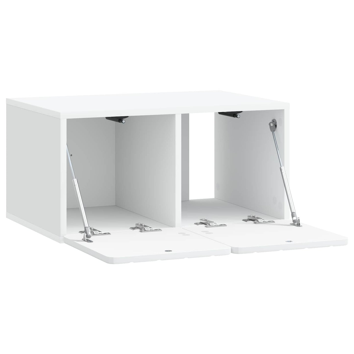 vidaXL Wall-Mounted TV Cabinet 59.5 x 41 x 30 cm White Engineered Wood 5
