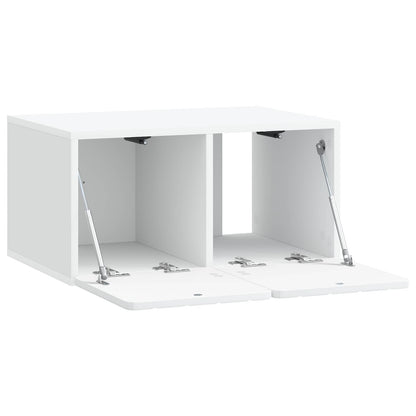 vidaXL Wall-Mounted TV Cabinet 59.5 x 41 x 30 cm White Engineered Wood 5
