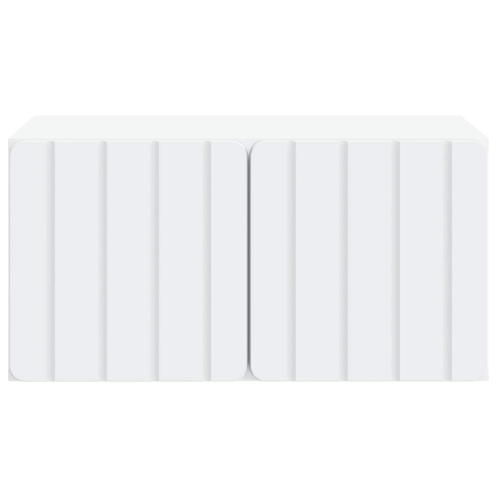 vidaXL Wall-Mounted TV Cabinet 59.5 x 41 x 30 cm White Engineered Wood 6