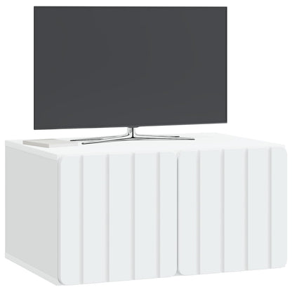 vidaXL Wall-Mounted TV Cabinet 59.5 x 41 x 30 cm White Engineered Wood 3