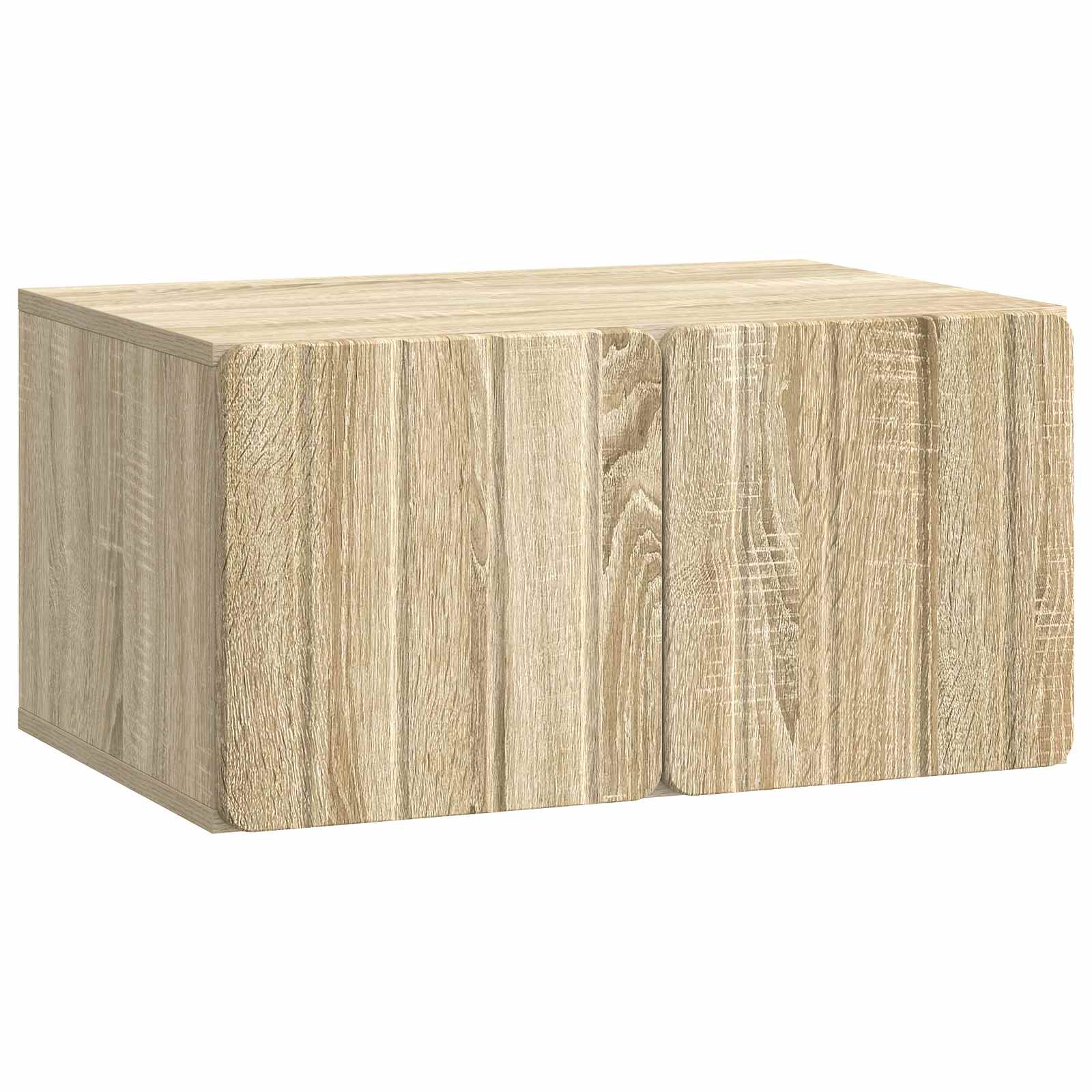 vidaXL Wall-Mounted TV Cabinet 59.5 x 41 x 30 cm Sonoma Oak 2
