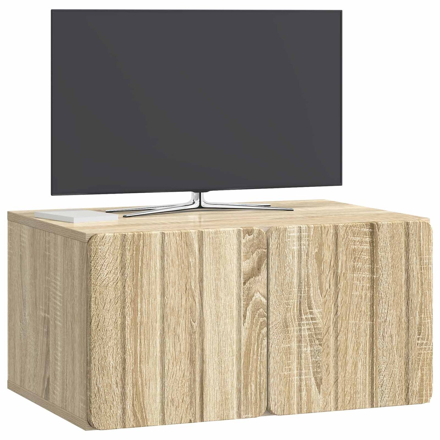 vidaXL Wall-Mounted TV Cabinet 59.5 x 41 x 30 cm Sonoma Oak 3