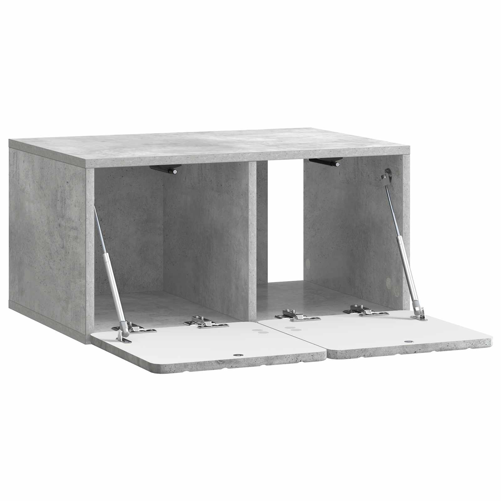 vidaXL Wall-Mounted TV Cabinet 59.5 x 41 x 30 cm Concrete Grey 5