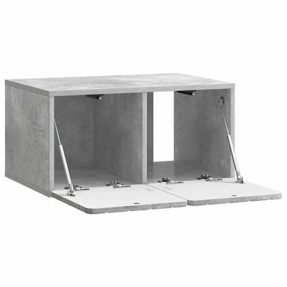 vidaXL Wall-Mounted TV Cabinet 59.5 x 41 x 30 cm Concrete Grey 5