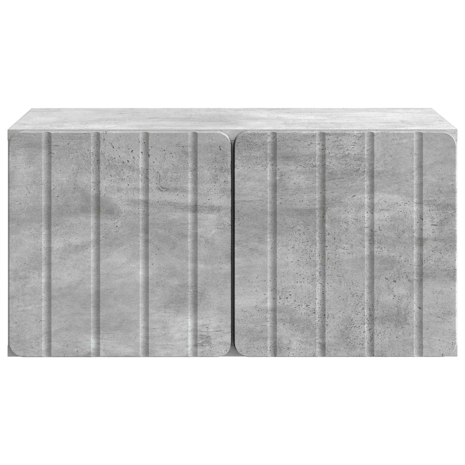 vidaXL Wall-Mounted TV Cabinet 59.5 x 41 x 30 cm Concrete Grey 6