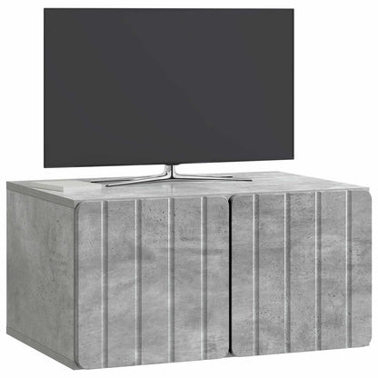 vidaXL Wall-Mounted TV Cabinet 59.5 x 41 x 30 cm Concrete Grey 3