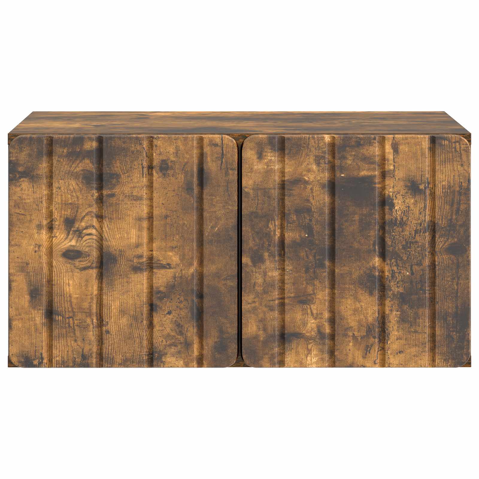 vidaXL Wall-Mounted TV Cabinet 59.5 x 41 x 30 cm Smoked Oak 6
