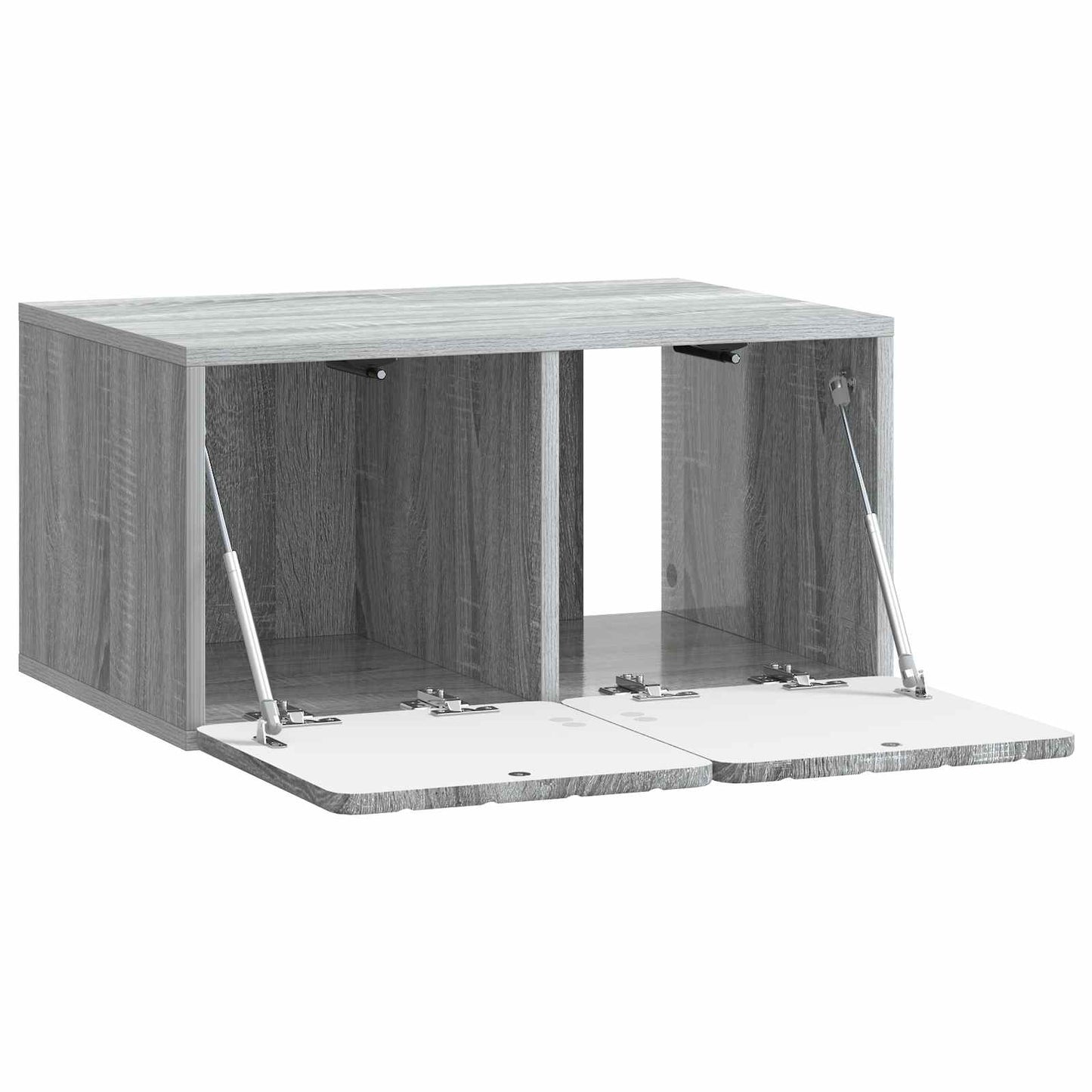 vidaXL Wall-Mounted TV Cabinet 59.5 x 41 x 30 cm Grey Sonoma 5