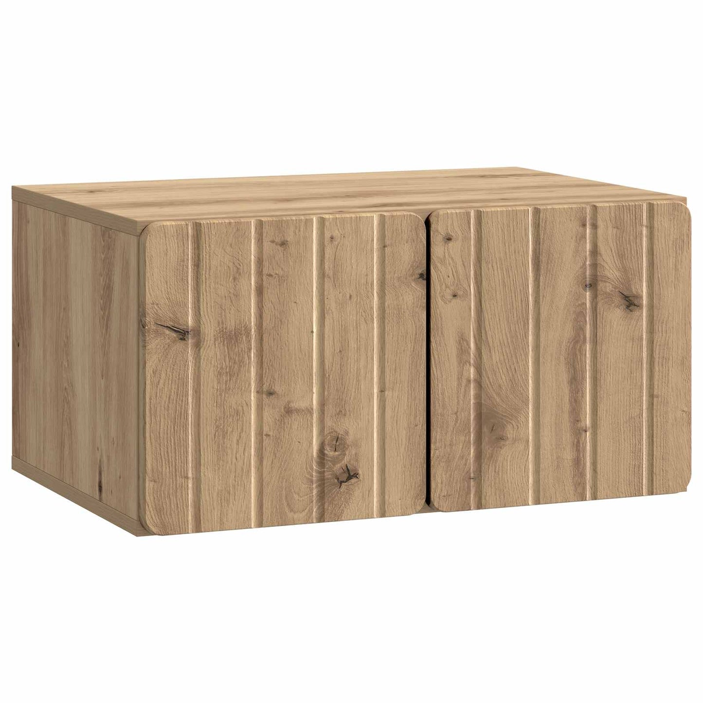 vidaXL Wall-Mounted TV Cabinet 59.5 x 41 x 30 cm Artisan Oak 2