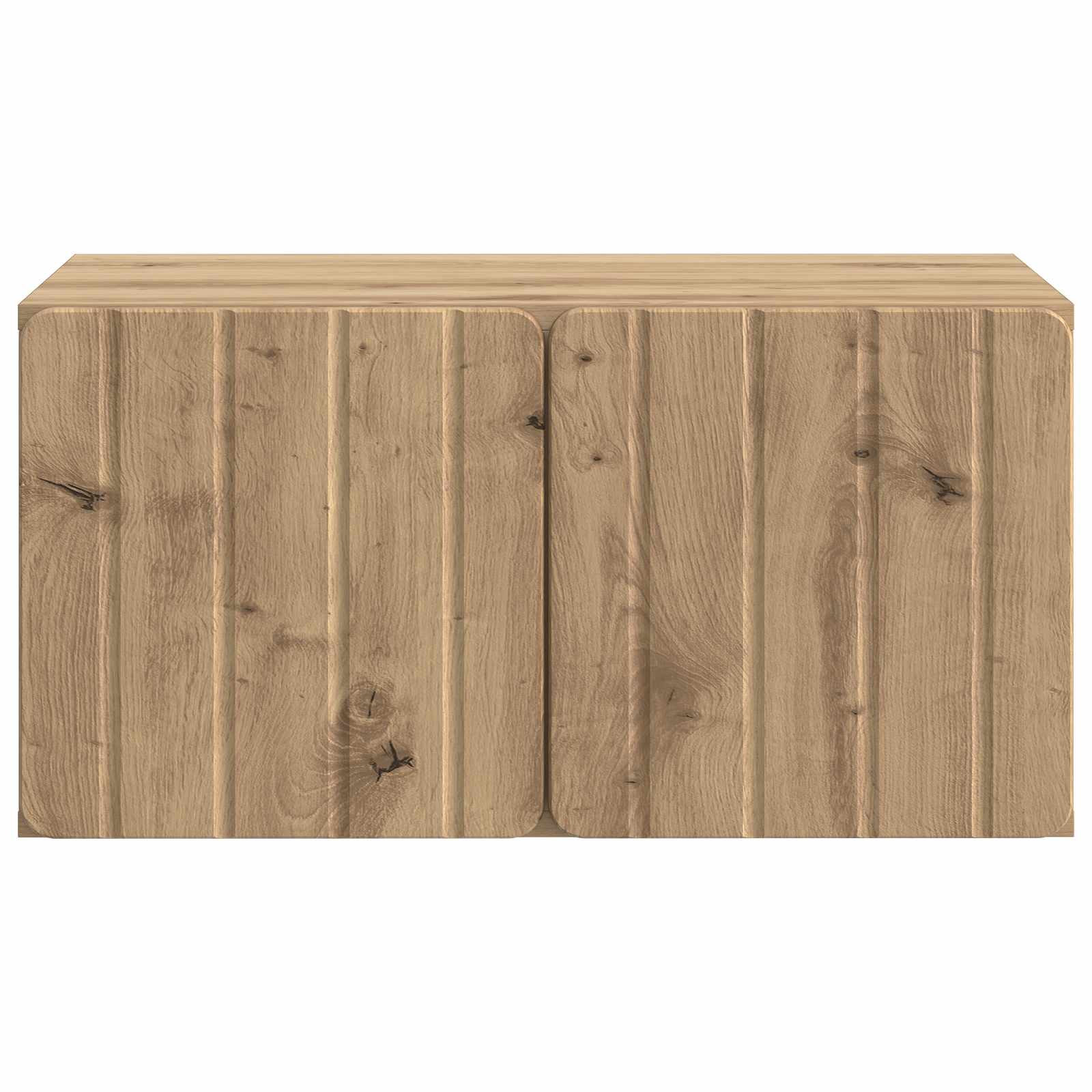 vidaXL Wall-Mounted TV Cabinet 59.5 x 41 x 30 cm Artisan Oak 6