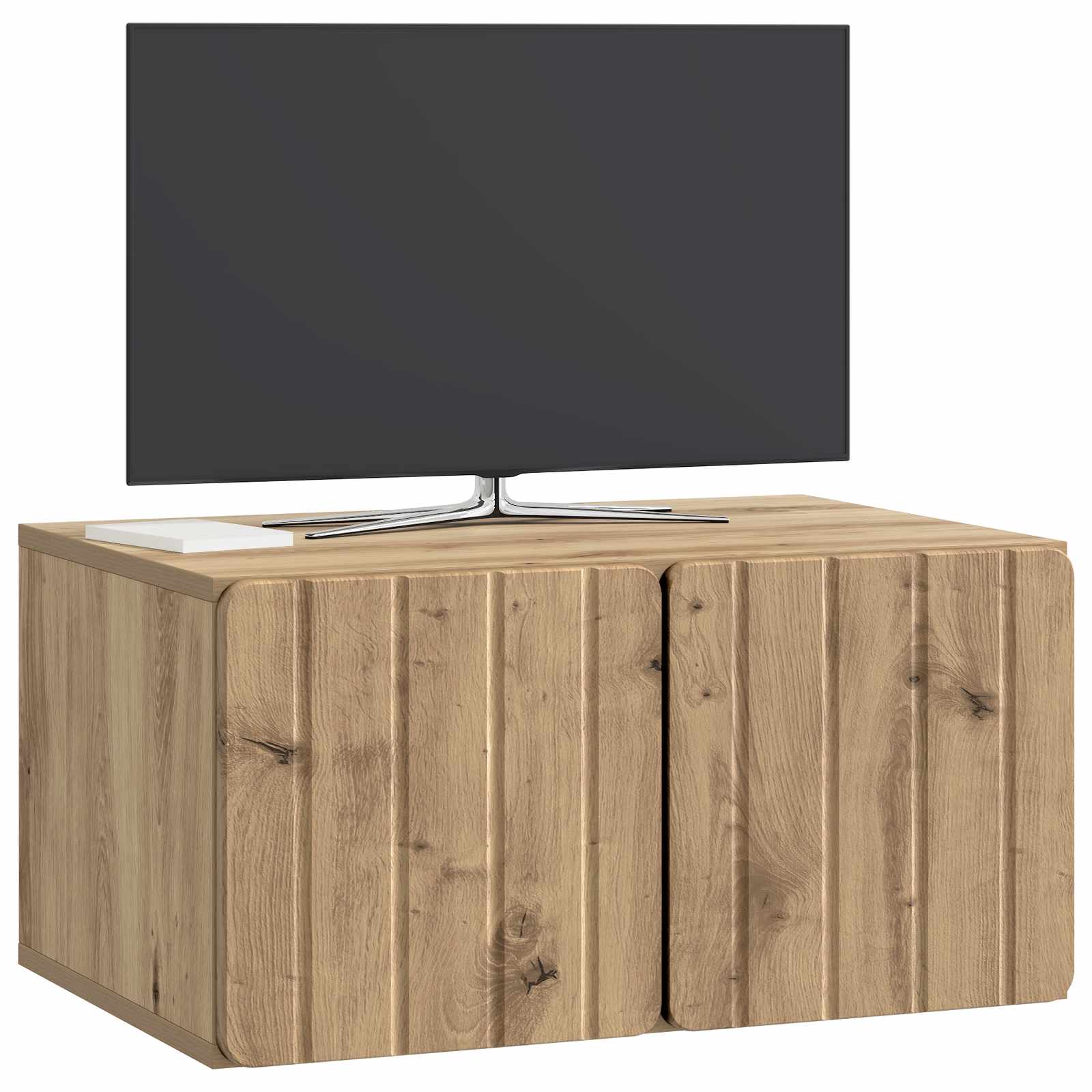 vidaXL Wall-Mounted TV Cabinet 59.5 x 41 x 30 cm Artisan Oak 3