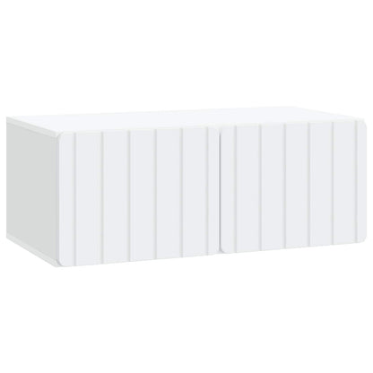 vidaXL Wall-Mounted TV Cabinet 78.5 x 41 x 30 cm White Engineered Wood 2