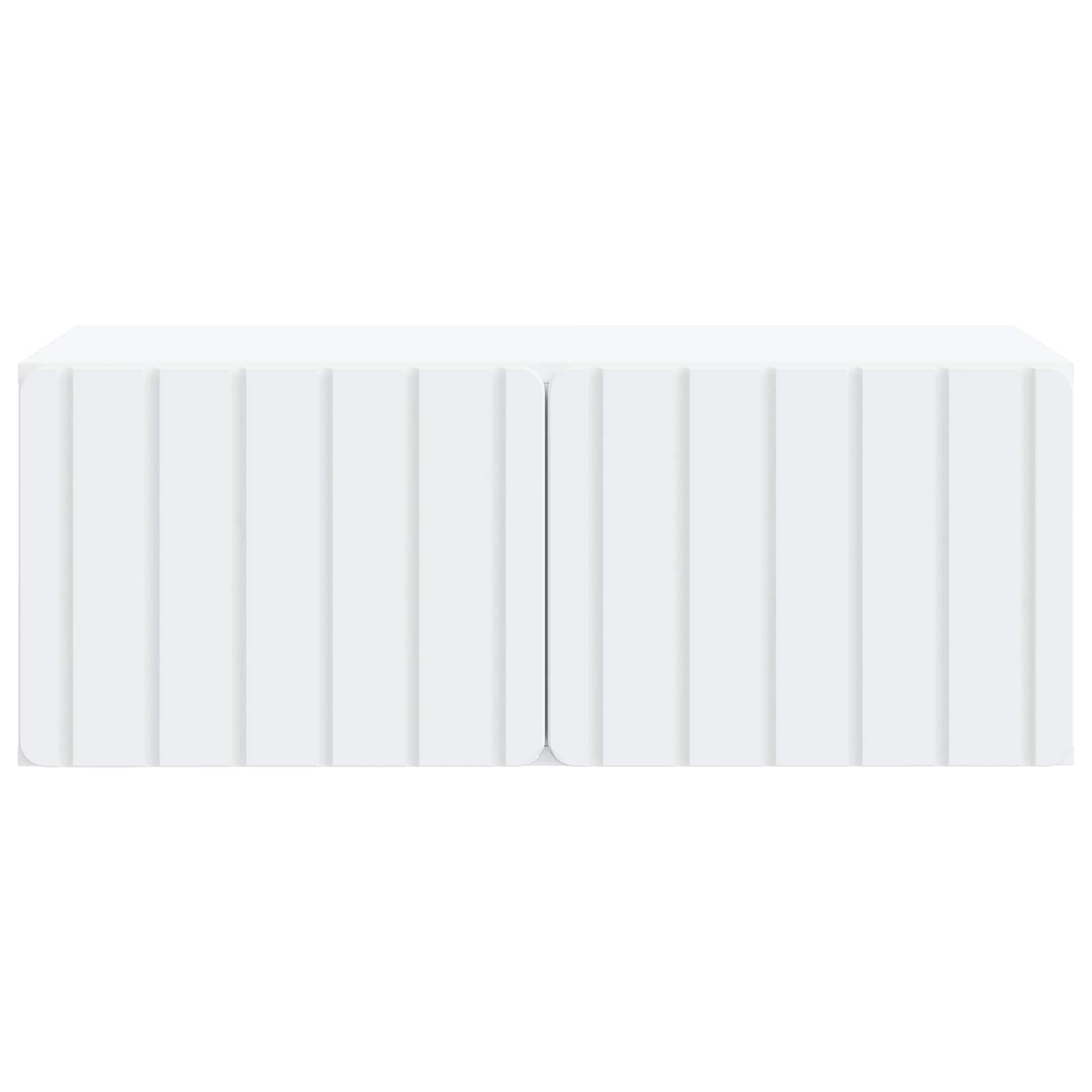 vidaXL Wall-Mounted TV Cabinet 78.5 x 41 x 30 cm White Engineered Wood 6