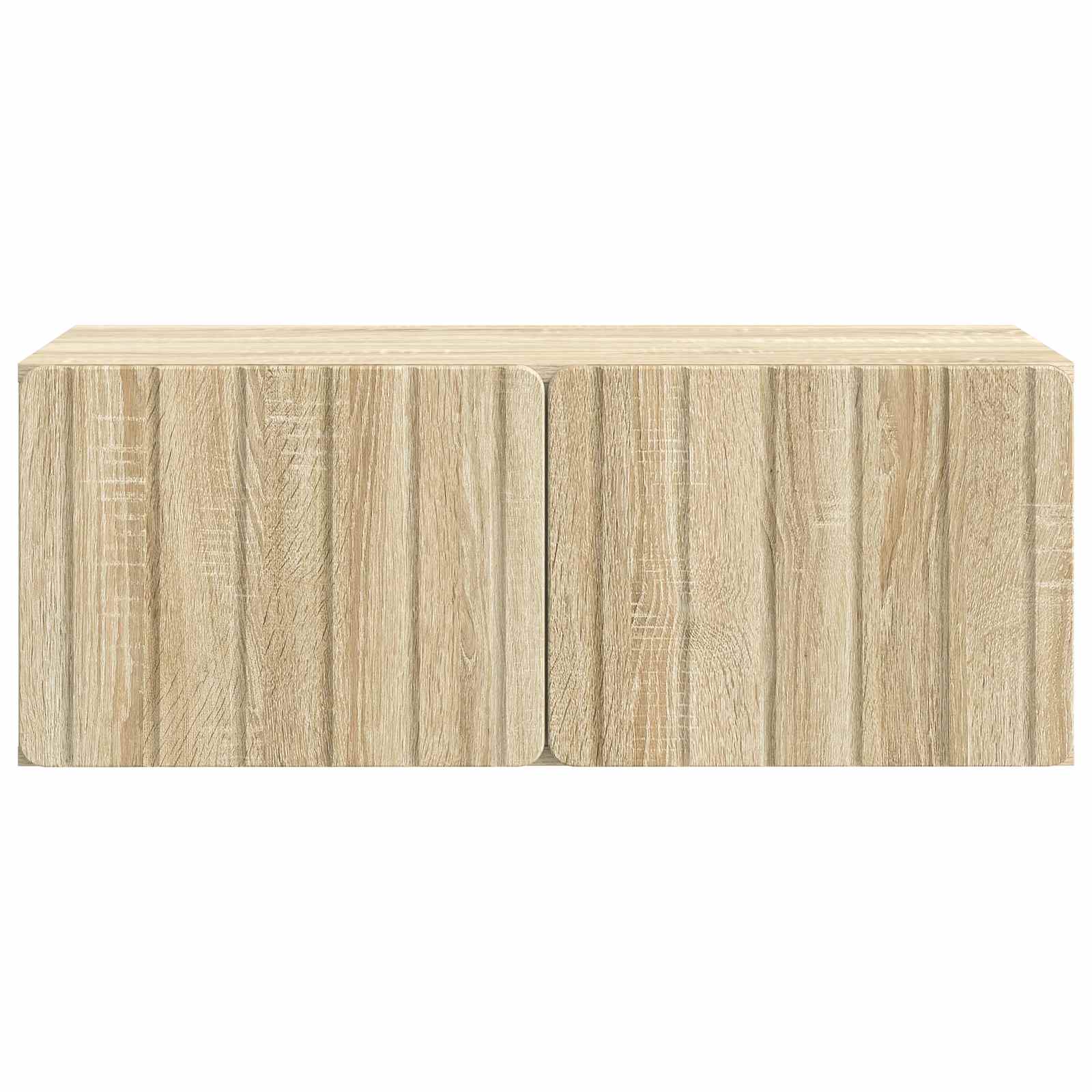 vidaXL Wall-Mounted TV Cabinet 78.5 x 41 x 30 cm Sonoma Oak 6