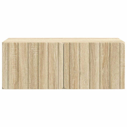vidaXL Wall-Mounted TV Cabinet 78.5 x 41 x 30 cm Sonoma Oak 6