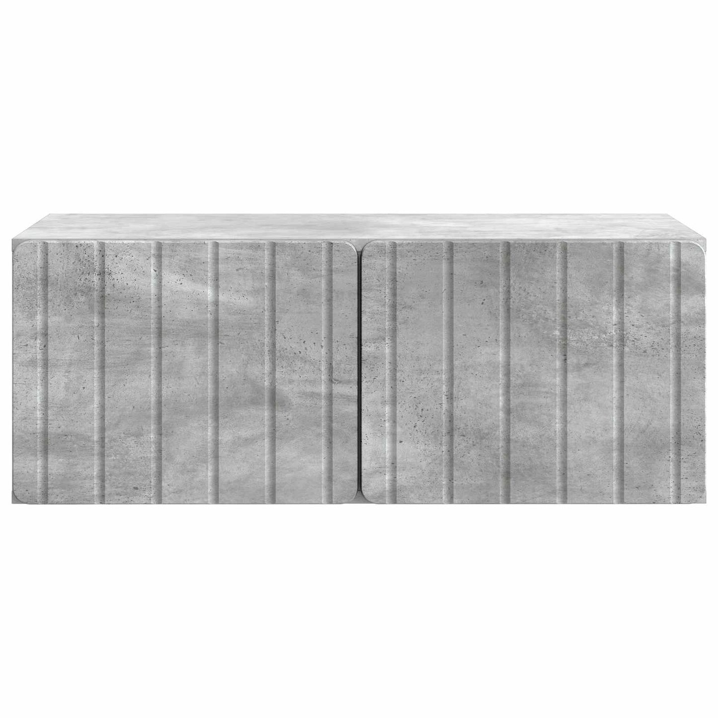 vidaXL Wall-Mounted TV Cabinet 78.5 x 41 x 30 cm Concrete Grey 6