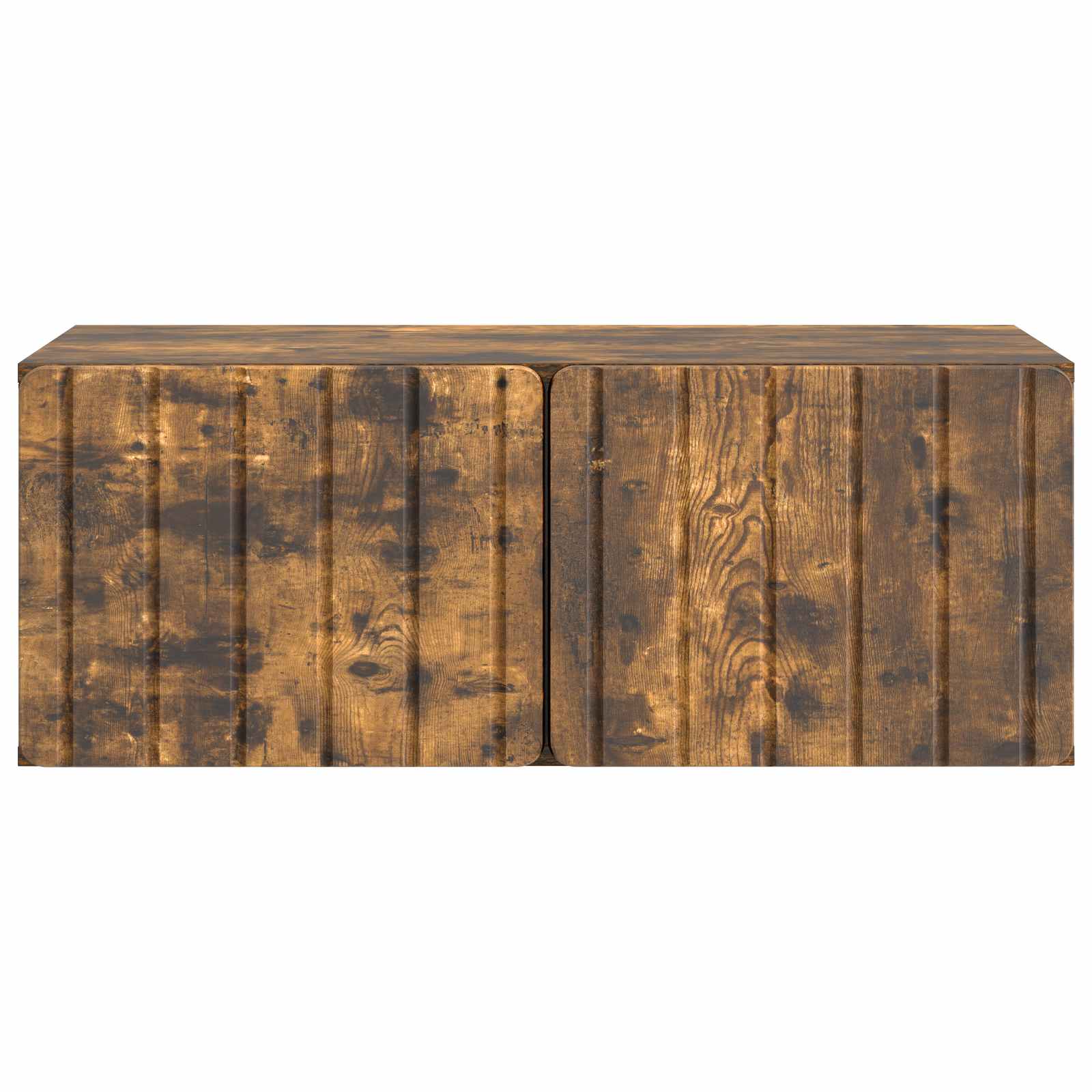 vidaXL Wall-Mounted TV Cabinet 78.5 x 41 x 30 cm Smoked Oak 6