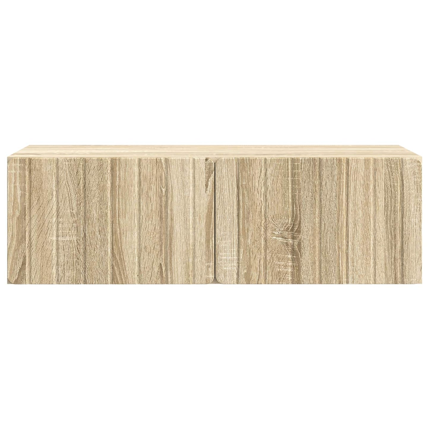 vidaXL Wall-Mounted TV Cabinet 98 x 41 x 30 cm Sonoma Oak 6