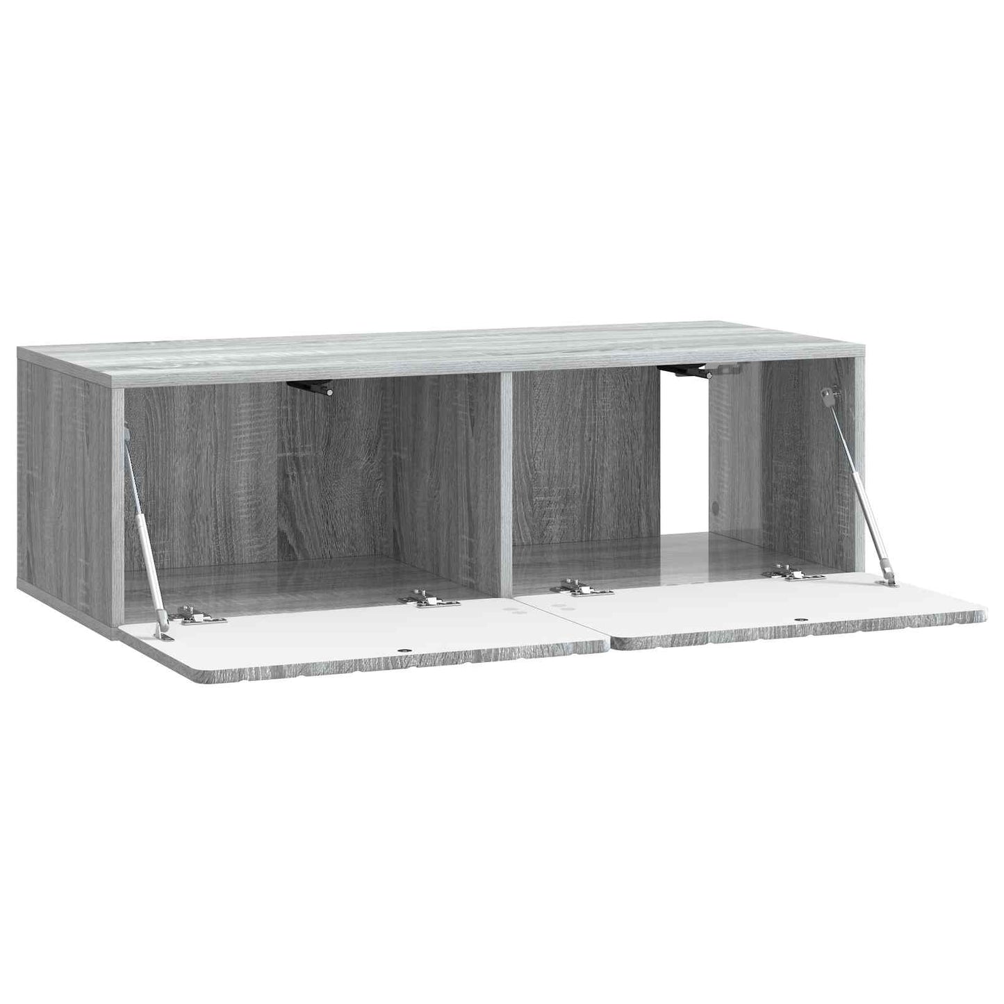 vidaXL Wall-Mounted TV Cabinet 98 x 41 x 30 cm Grey Sonoma 5