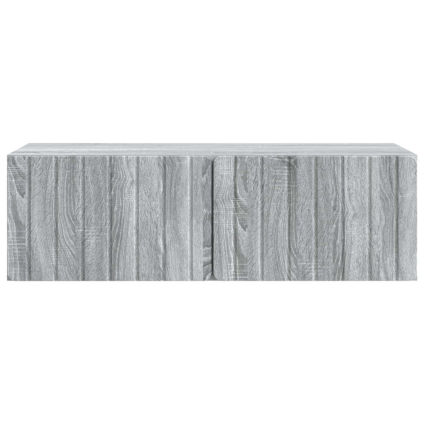 vidaXL Wall-Mounted TV Cabinet 98 x 41 x 30 cm Grey Sonoma 6