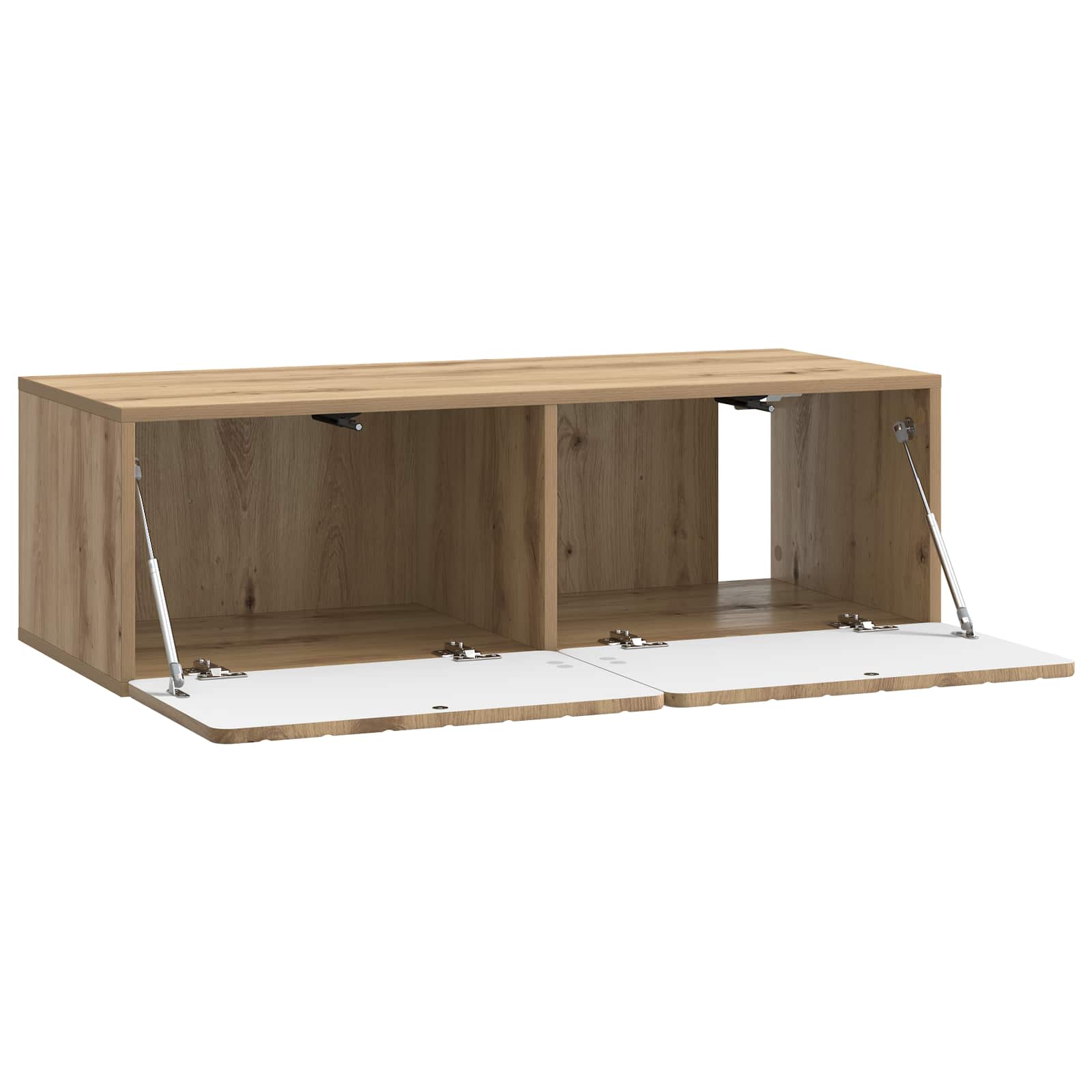 vidaXL Wall-Mounted TV Cabinet 98 x 41 x 30 cm Artisan Oak 5