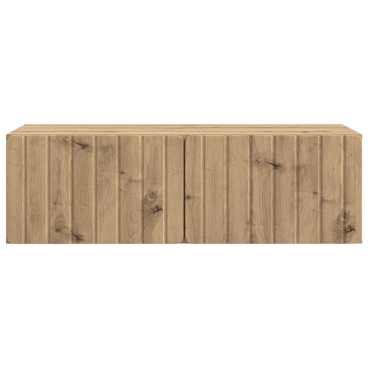 vidaXL Wall-Mounted TV Cabinet 98 x 41 x 30 cm Artisan Oak 6