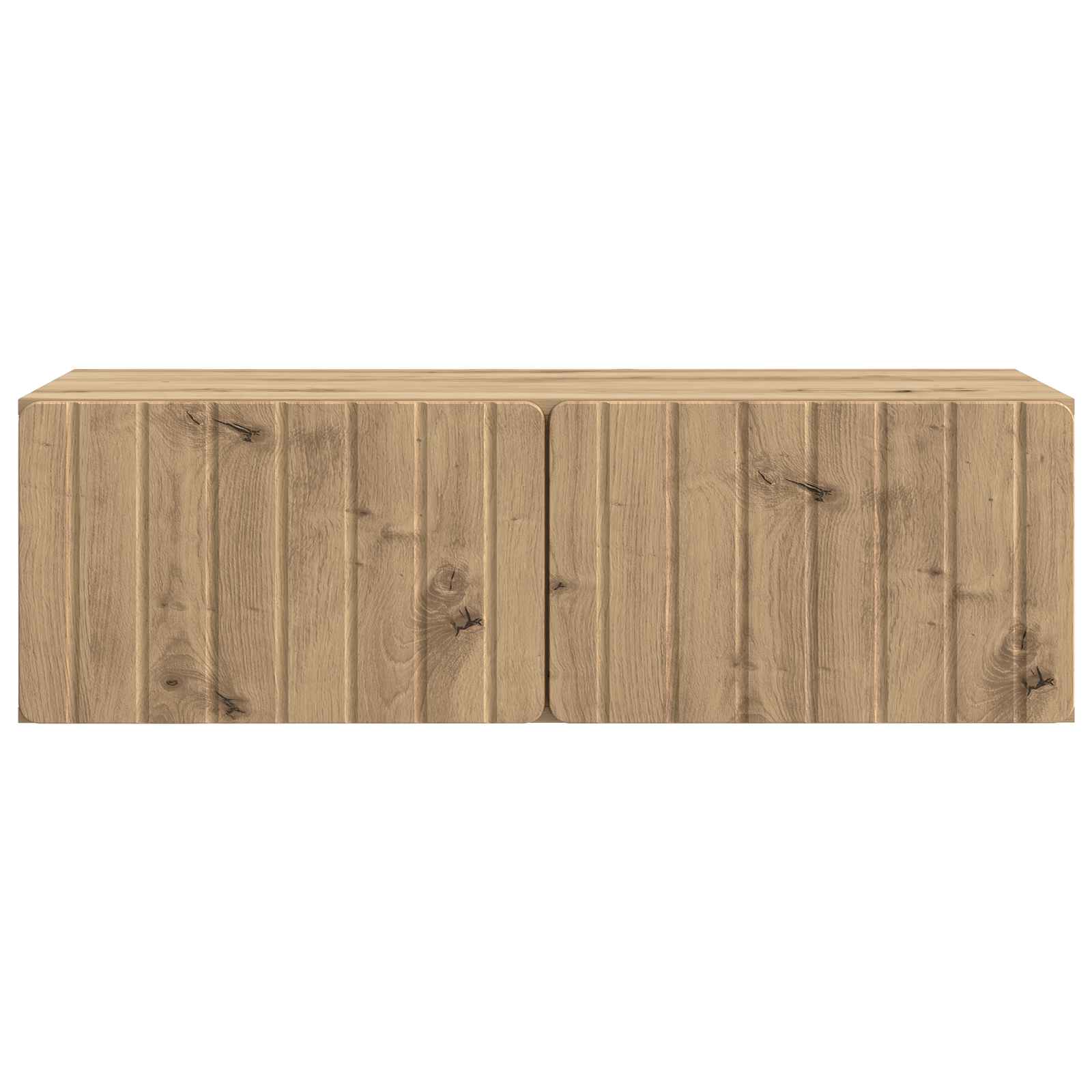 vidaXL Wall-Mounted TV Cabinet 98 x 41 x 30 cm Artisan Oak 6