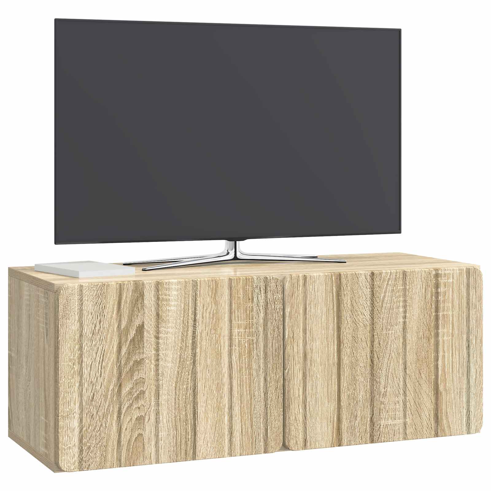 vidaXL Wall-Mounted TV Cabinet 78.5 x 31 x 30 cm Sonoma Oak 3
