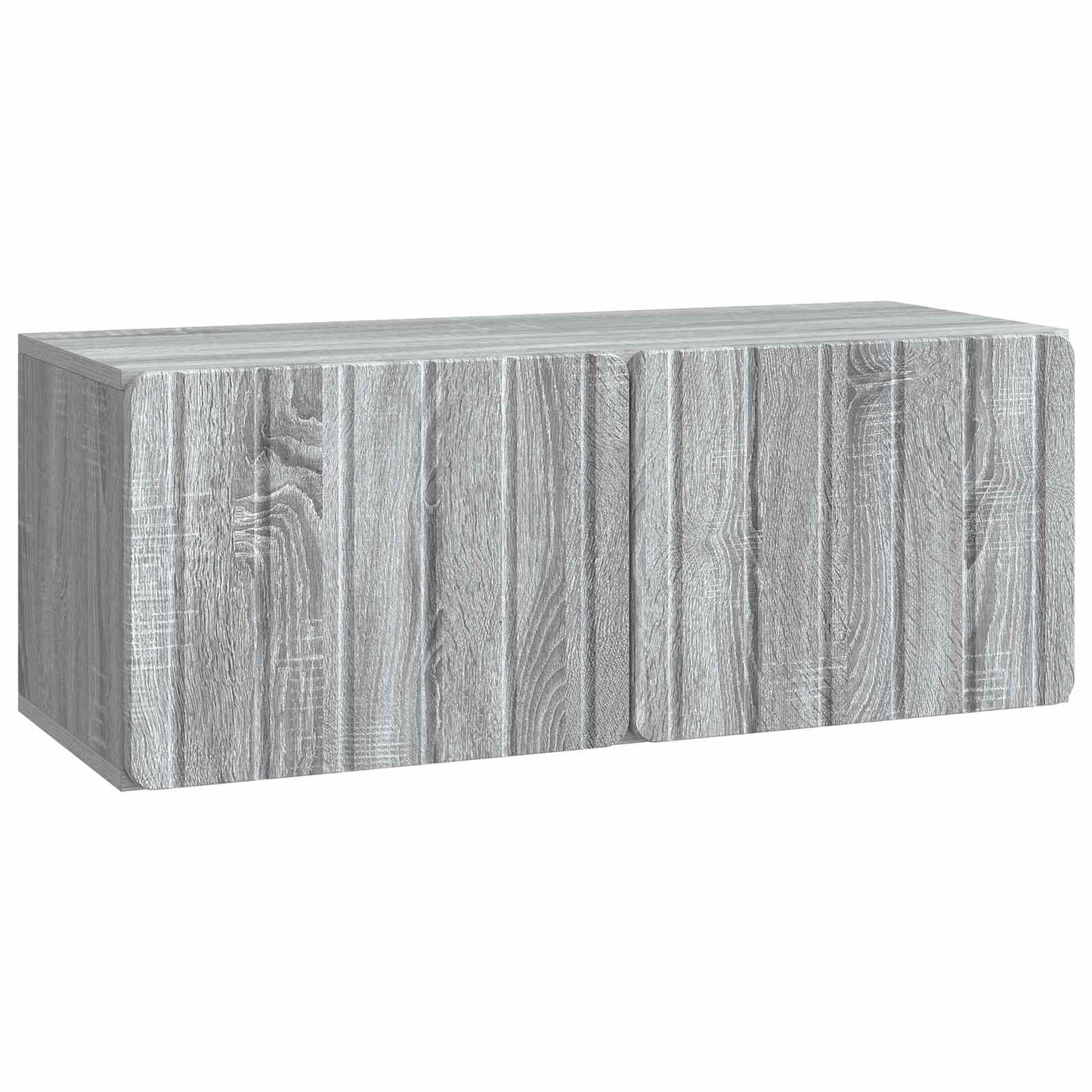 vidaXL Wall-Mounted TV Cabinet 78.5 x 31 x 30 cm Grey Sonoma 2