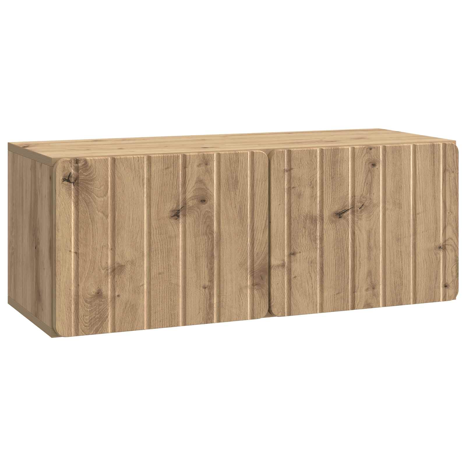 vidaXL Wall-Mounted TV Cabinet 78.5 x 31 x 30 cm Artisan Oak 2