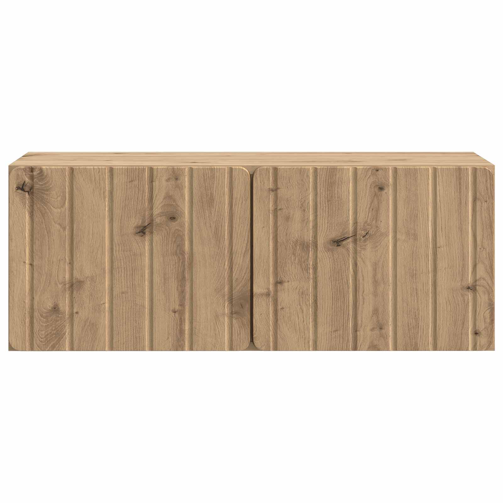 vidaXL Wall-Mounted TV Cabinet 78.5 x 31 x 30 cm Artisan Oak 6