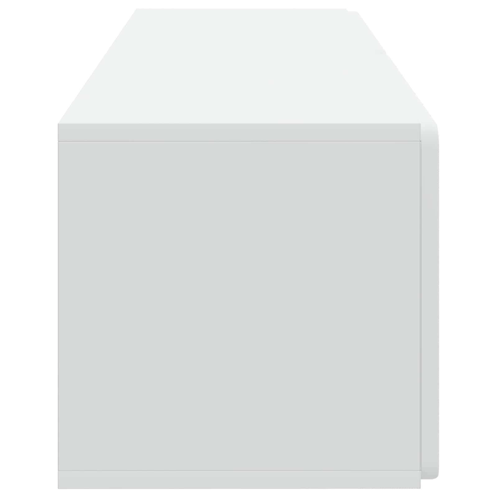 vidaXL Wall-Mounted TV Cabinet 98 x 31 x 30 cm White Engineered Wood 6