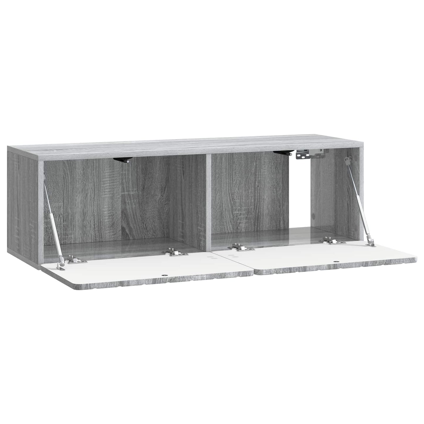 vidaXL Wall-Mounted TV Cabinet 98 x 31 x 30 cm Grey Sonoma 5