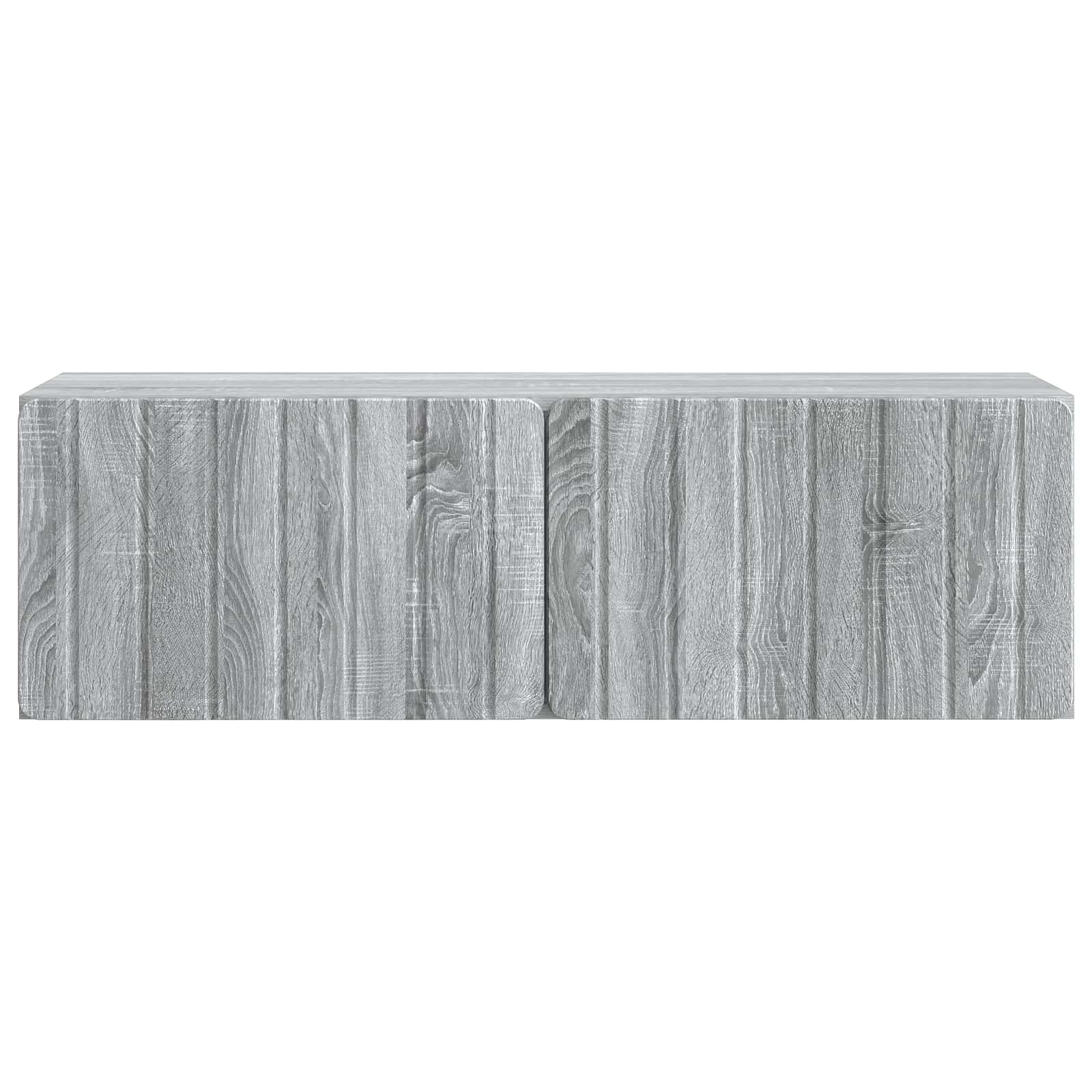 vidaXL Wall-Mounted TV Cabinet 98 x 31 x 30 cm Grey Sonoma 6