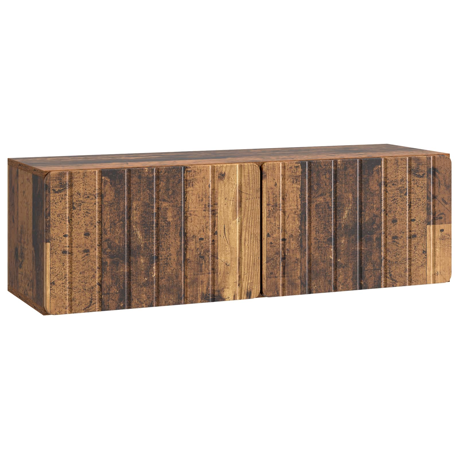 vidaXL Wall-Mounted TV Cabinet 98 x 31 x 30 cm Old Wood 2