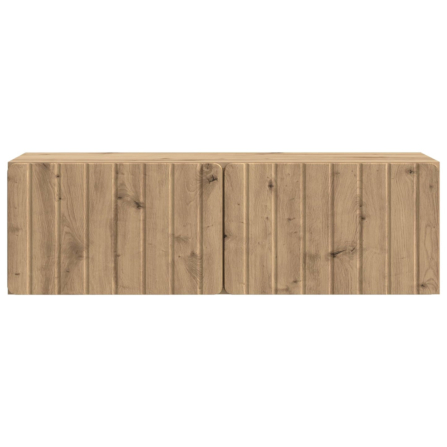 vidaXL Wall-Mounted TV Cabinet 98 x 31 x 30 cm Artisan Oak 6