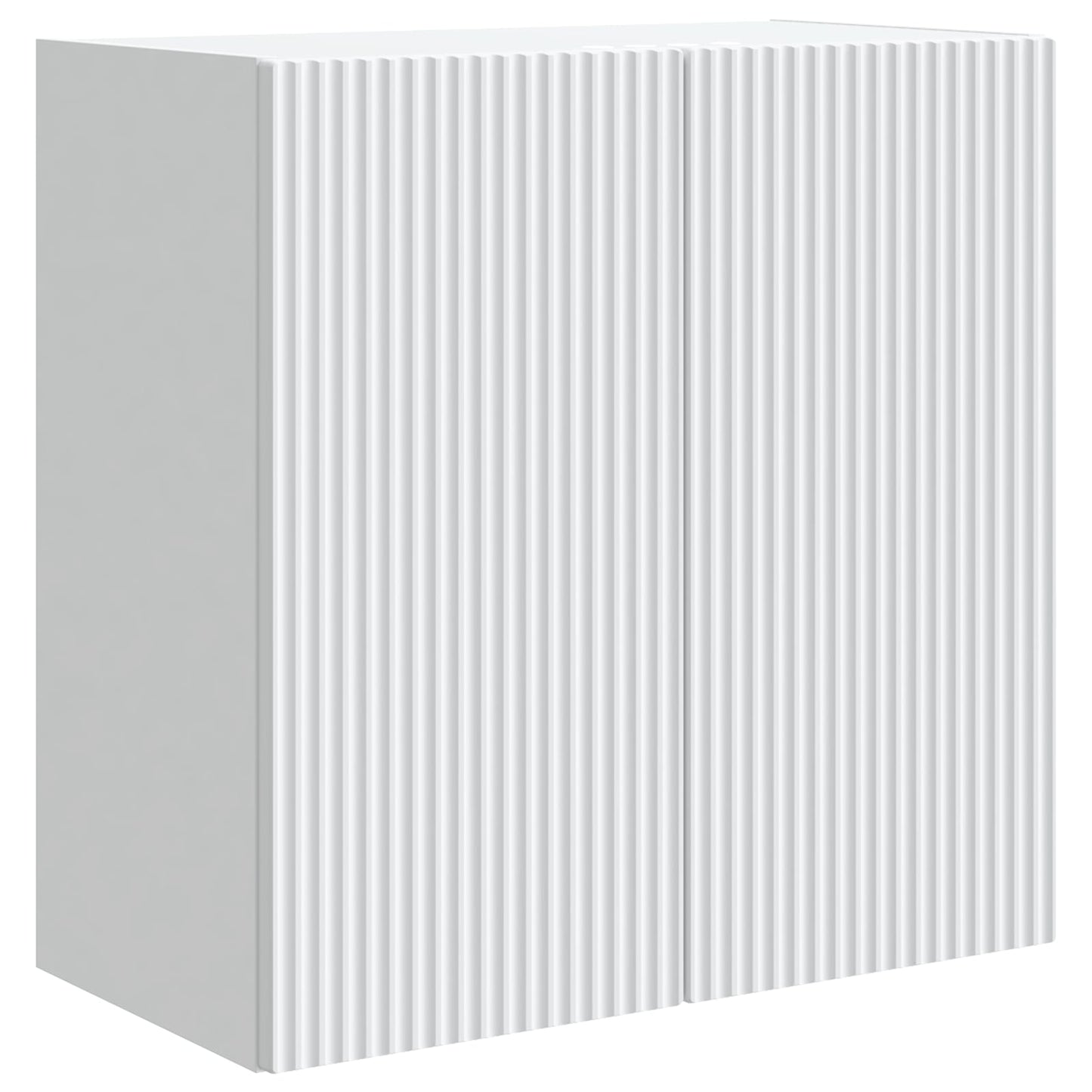 vidaXL Wall-Mounted Cabinet 59 x 31 x 60 cm Engineered Wood White 2