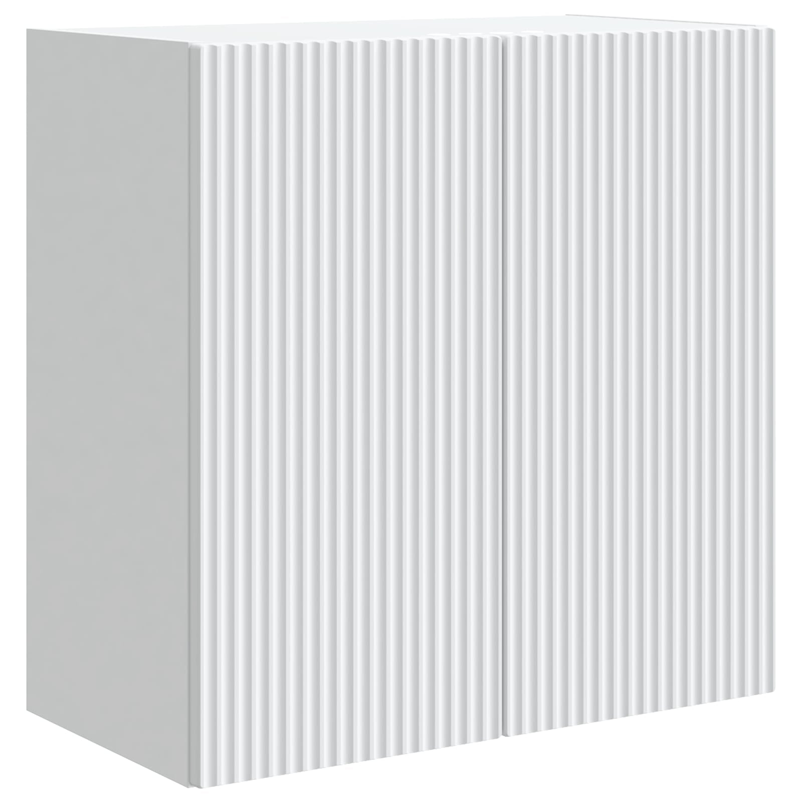 vidaXL Wall-Mounted Cabinet 59 x 31 x 60 cm Engineered Wood White 2