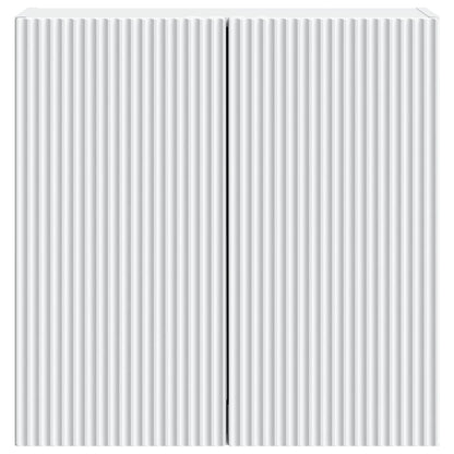 vidaXL Wall-Mounted Cabinet 59 x 31 x 60 cm Engineered Wood White 4