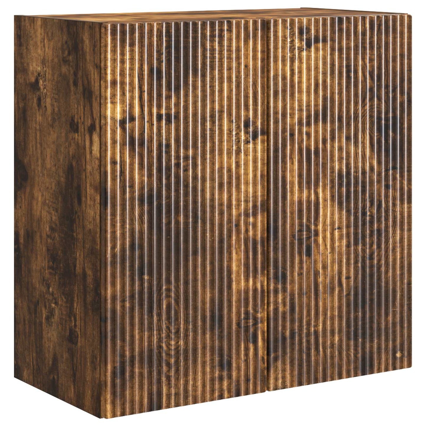 vidaXL Wall-Mounted Cabinet 59 x 31 x 60 cm Engineered Wood Smoked Oak 2