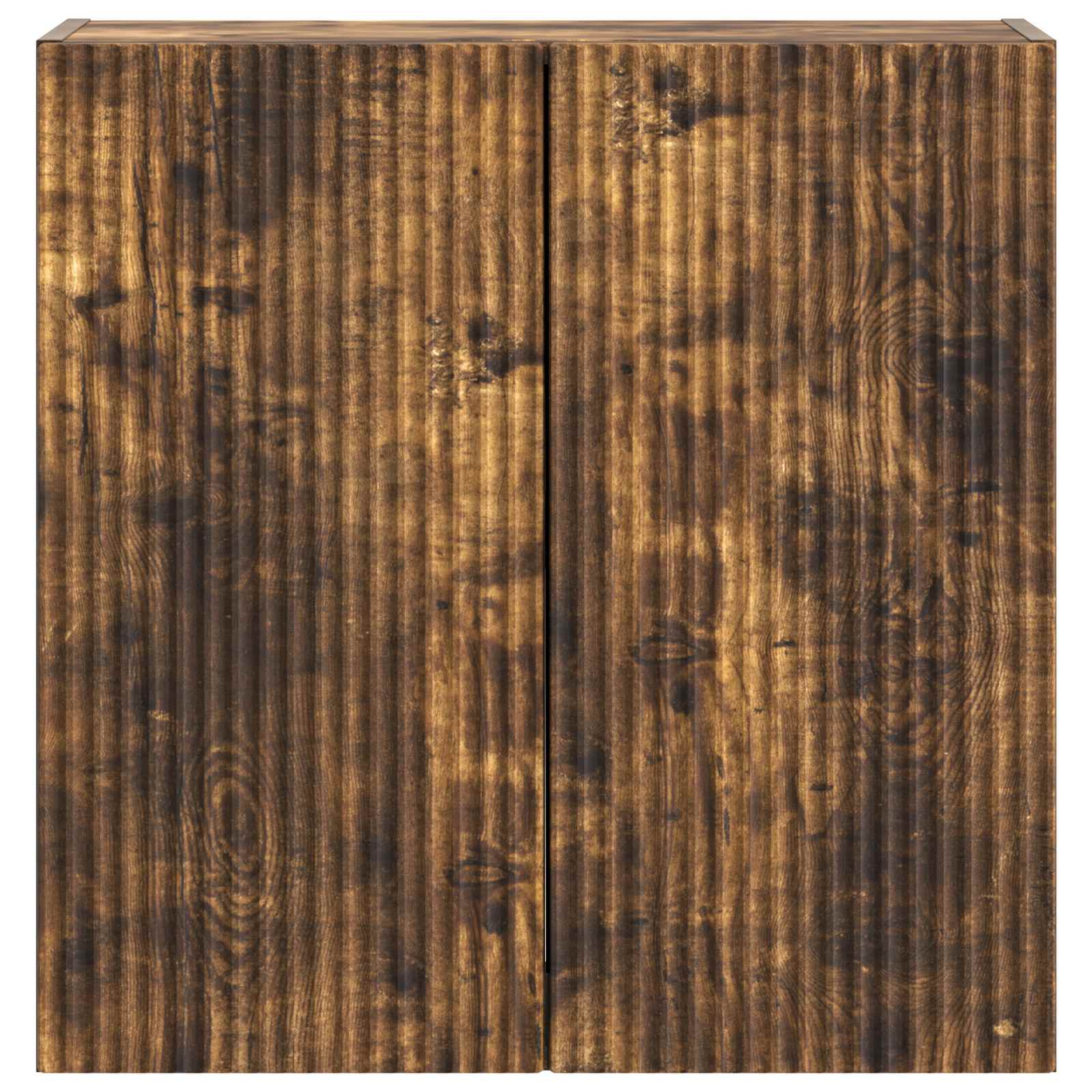 vidaXL Wall-Mounted Cabinet 59 x 31 x 60 cm Engineered Wood Smoked Oak 4