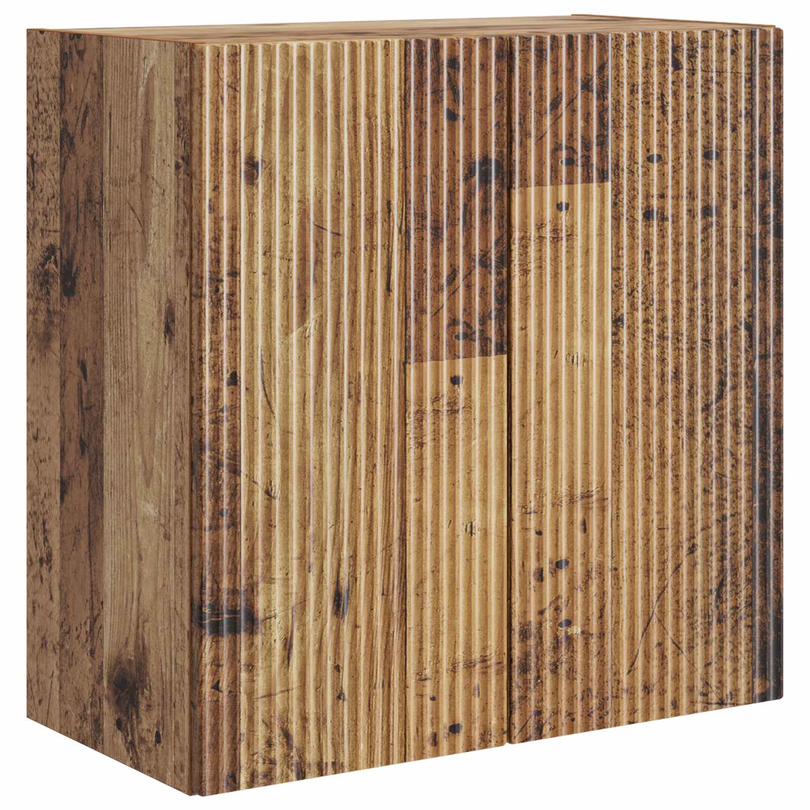 vidaXL Wall-Mounted Cabinet 59 x 31 x 60 cm Engineered Wood Old Wood 2