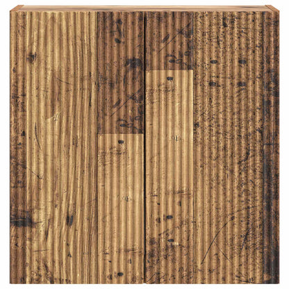 vidaXL Wall-Mounted Cabinet 59 x 31 x 60 cm Engineered Wood Old Wood 4
