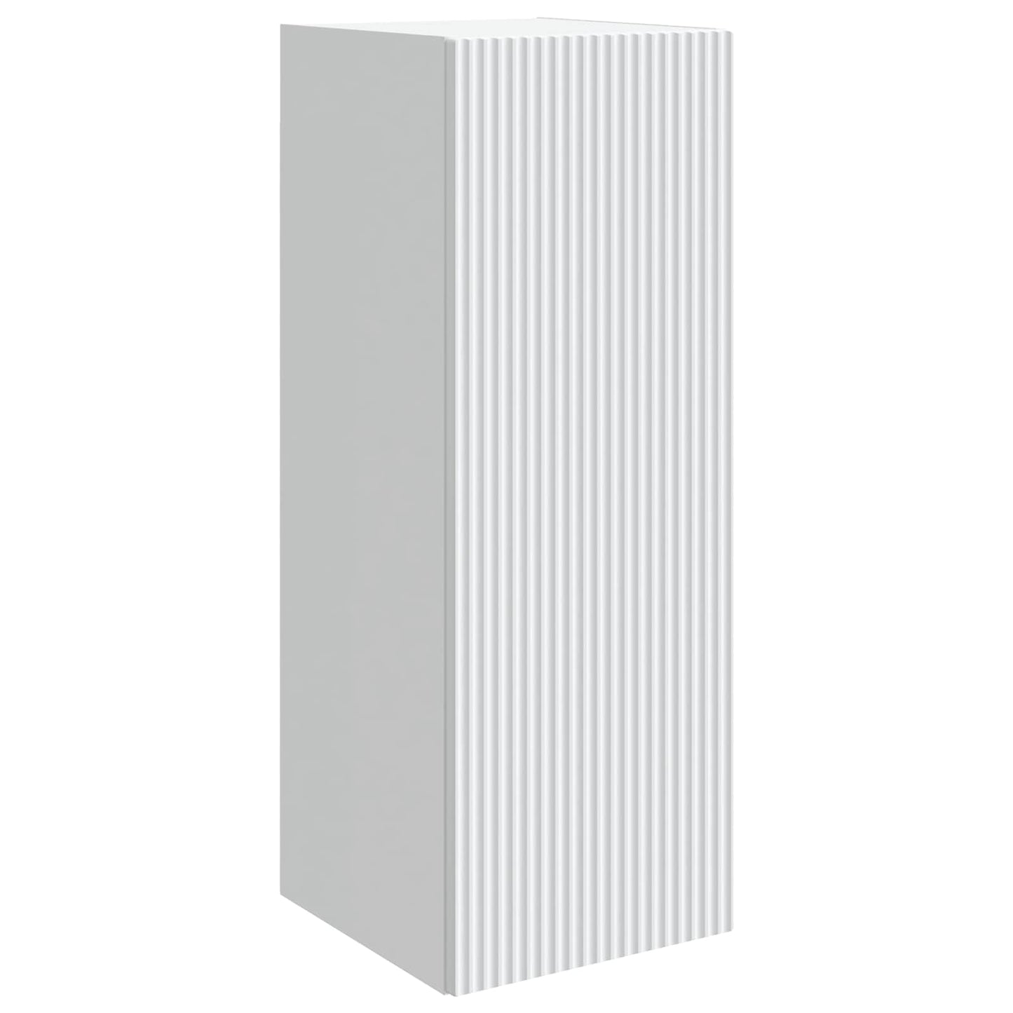 vidaXL Wall-Mounted Cabinet 33 x 34.5 x 90 cm Engineered Wood White 2