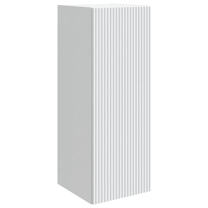 vidaXL Wall-Mounted Cabinet 33 x 34.5 x 90 cm Engineered Wood White 2