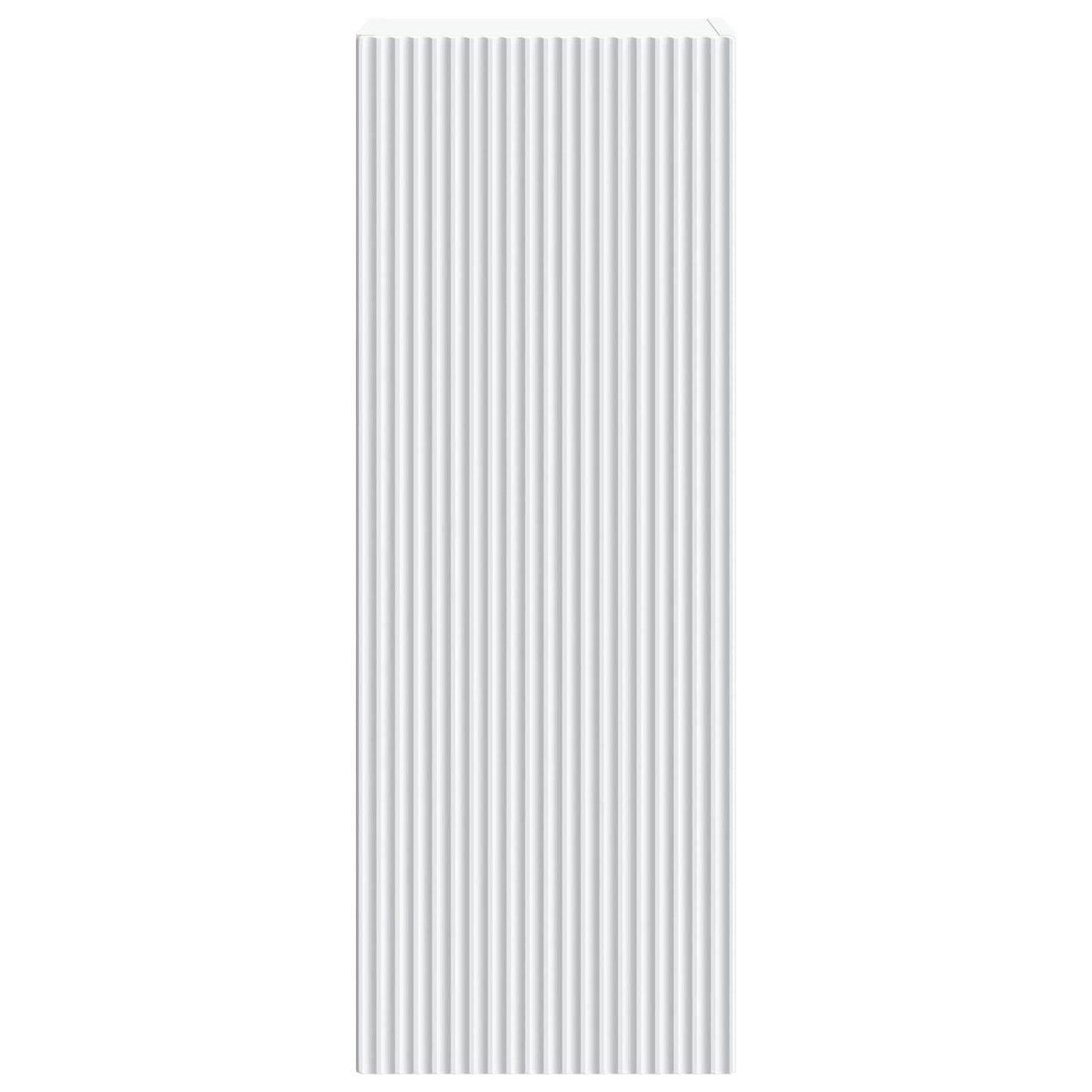 vidaXL Wall-Mounted Cabinet 33 x 34.5 x 90 cm Engineered Wood White 4
