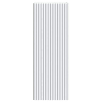 vidaXL Wall-Mounted Cabinet 33 x 34.5 x 90 cm Engineered Wood White 4