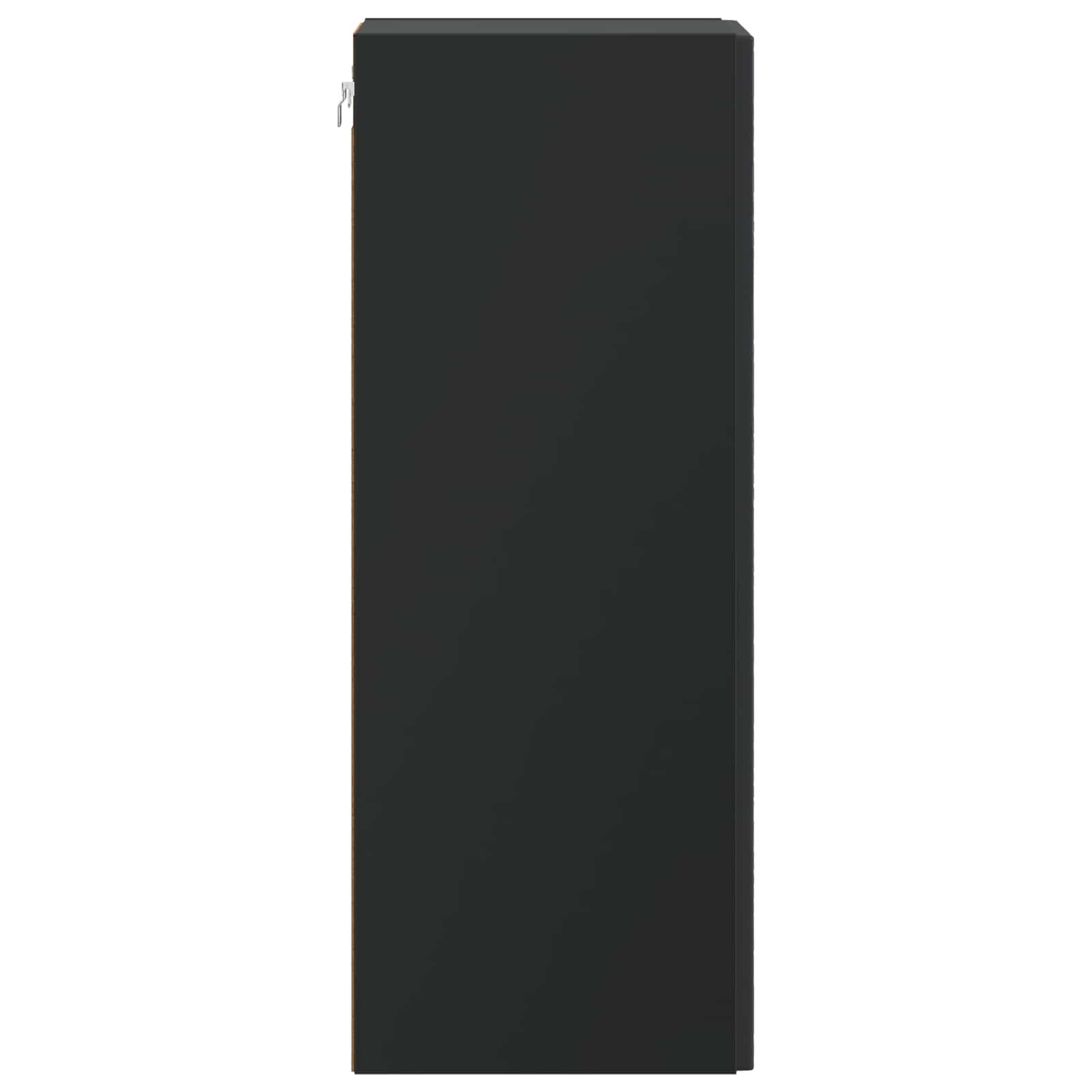 vidaXL Wall-Mounted Cabinet 33 x 34.5 x 90 cm Engineered Wood Black 5